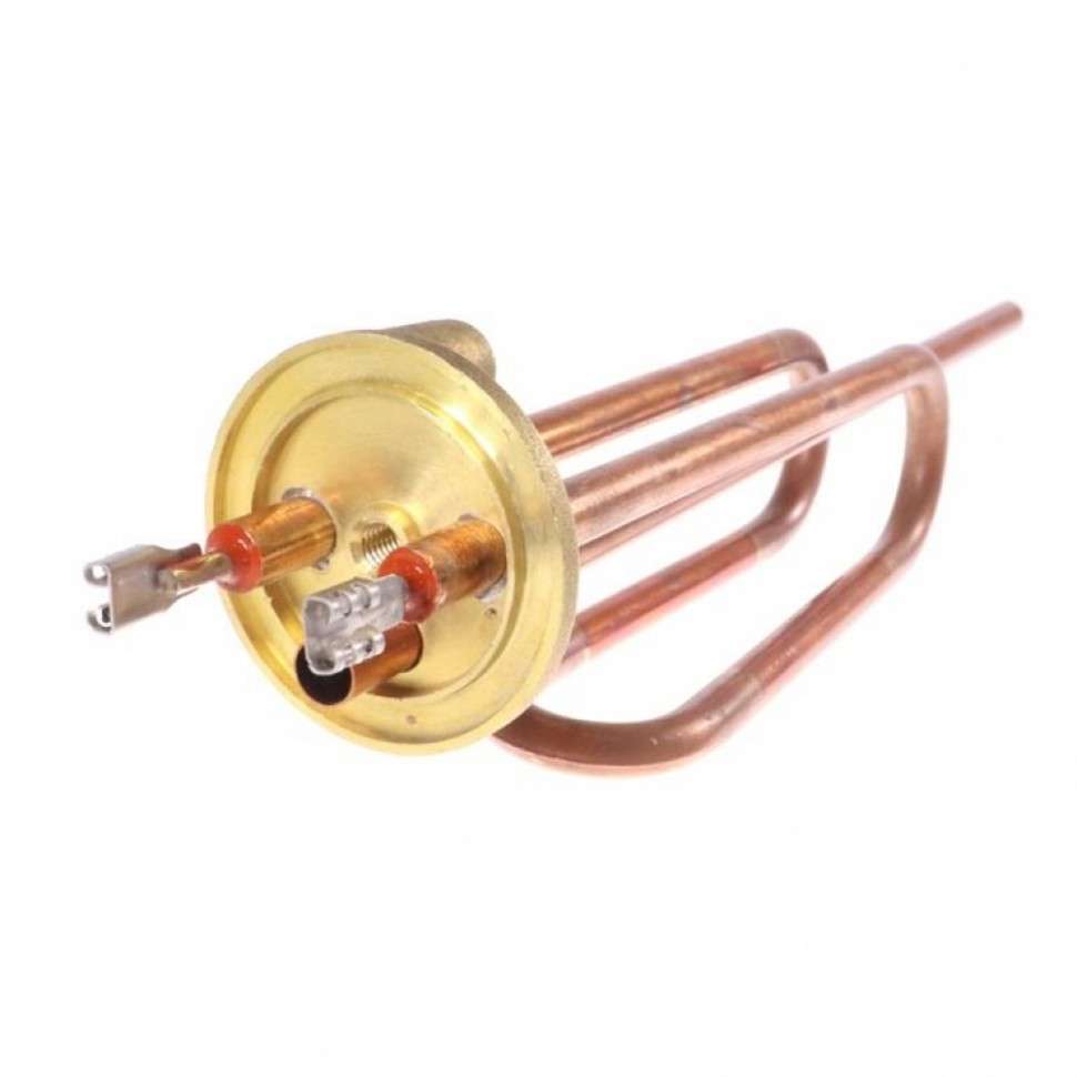 ТЭН RCA 2000W, медь, Ø48мм, М5, 220V (30026) ТЭН RCA 2000W, медь, Ø48мм, М5, 220V (30026)